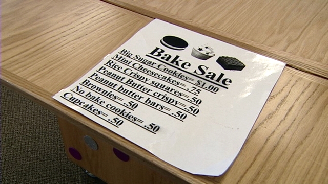 Child nutrition bill could end bake sales