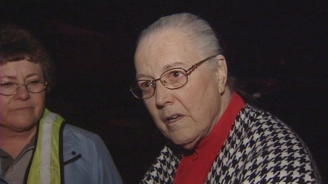 Pat Newman, whose house was hit by the plane, wishes the pilot a speedy recovery.