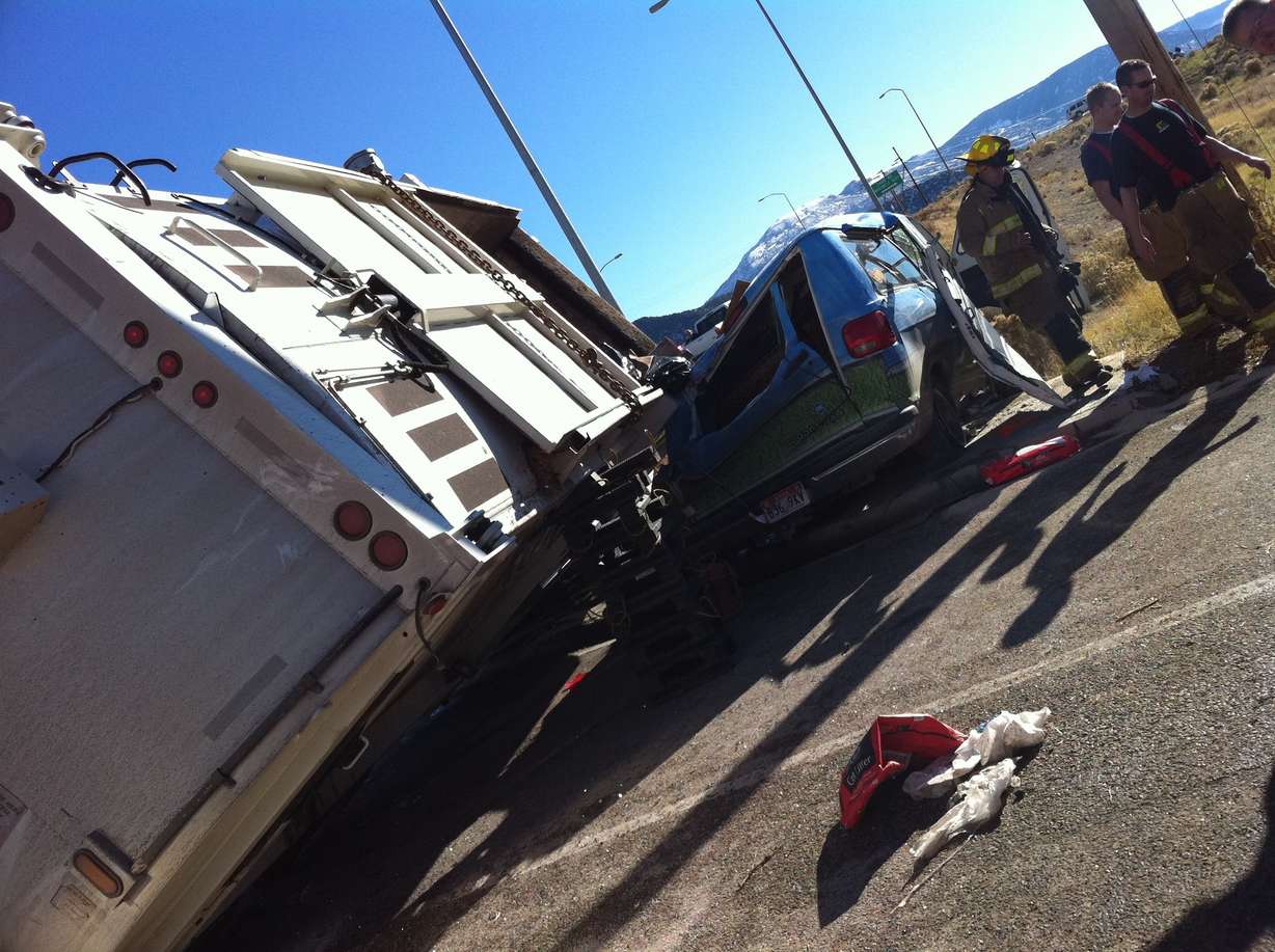 Angel Lee Stubbs was killed in December when a garbage truck rolled into the van she was riding in.