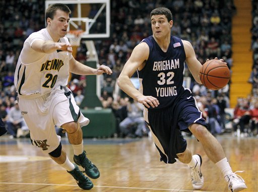 Fredette has nice homecoming with No. 18 BYU 