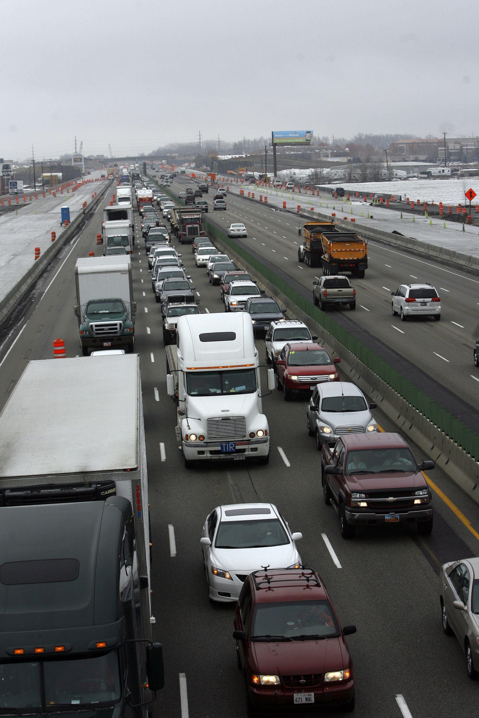 I-15 near Pleasant Grove Thursday morning.