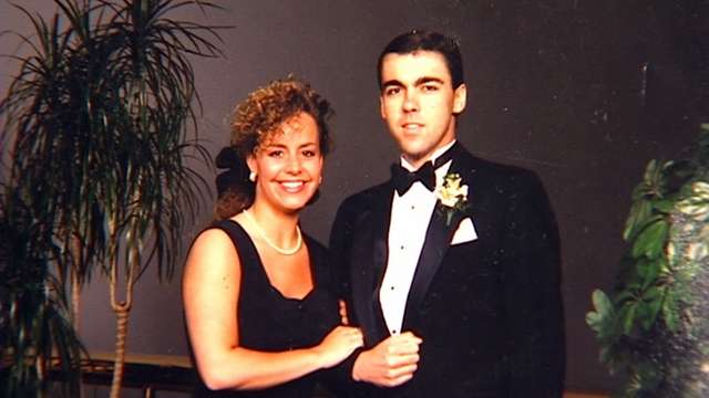 Scott and Tina dated in high school, but didn't reconnect until years later.