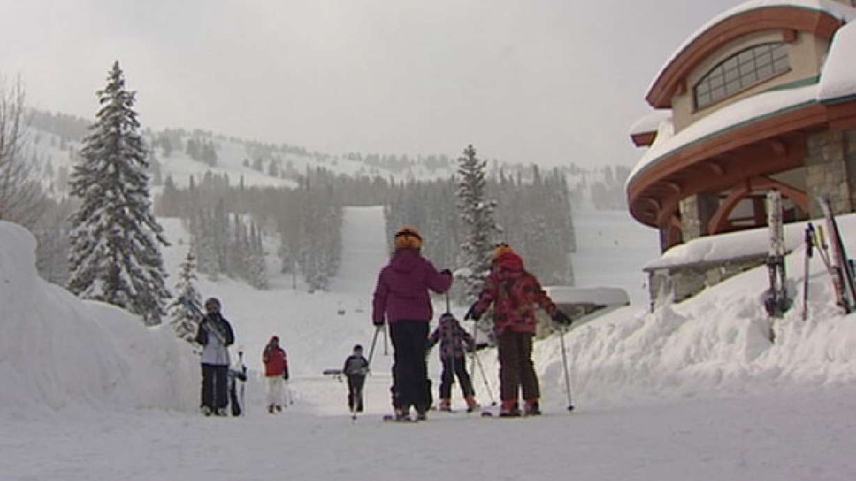 Kids bring their parents to the slopes