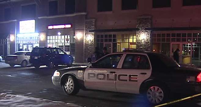 Robbers exchange gunfire with store clerk