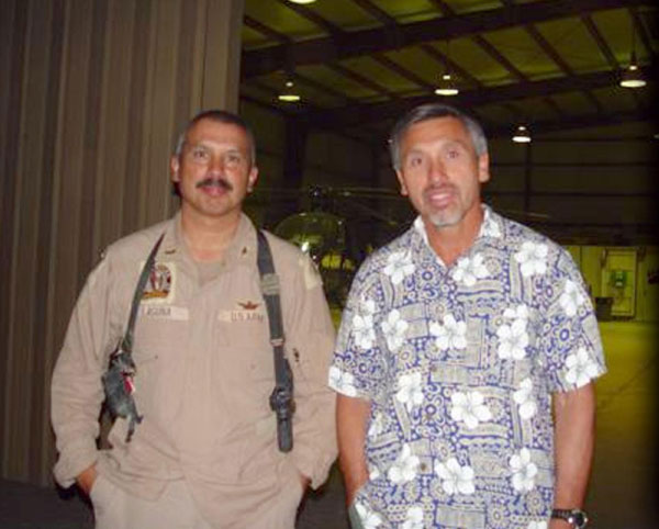 Art and Dan Laguna (Photo courtesy Laguna family)