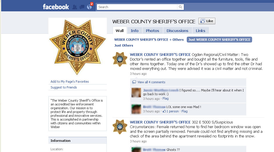 Lawyer wants religious post off Utah sheriff site