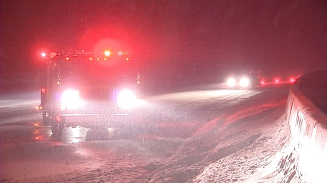 UHP was assisting dozens of drivers late Thursday when a quick-moving snow storm blasted the valley.