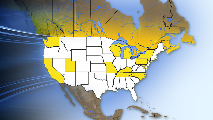 Law enforcement agencies from several states across the U.S. have received reports of similar phone calls from several restaurants.