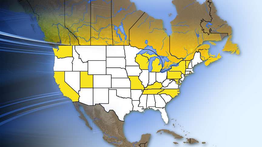 Law enforcement agencies from several states across the U.S. have received reports of similar phone calls from several restaurants.