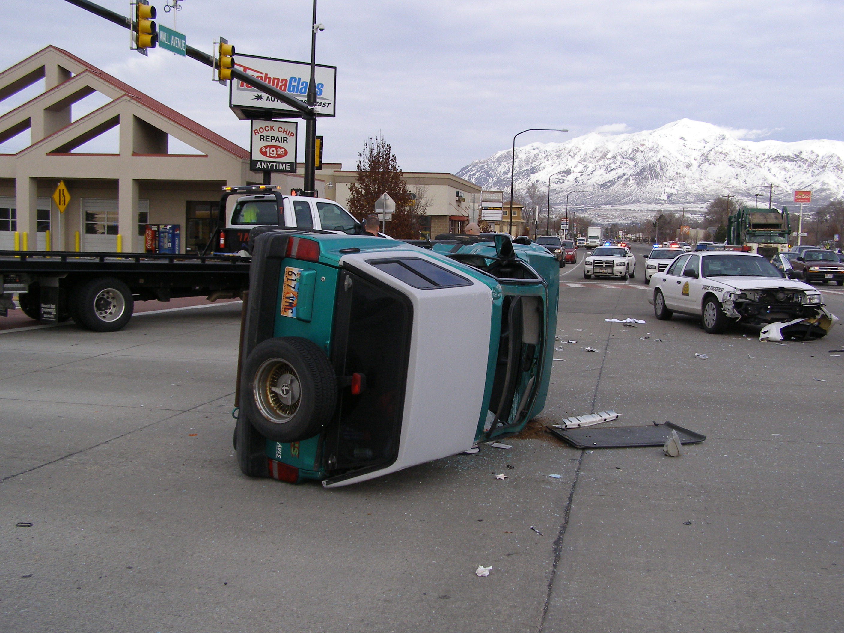 UHP trooper struck in Ogden