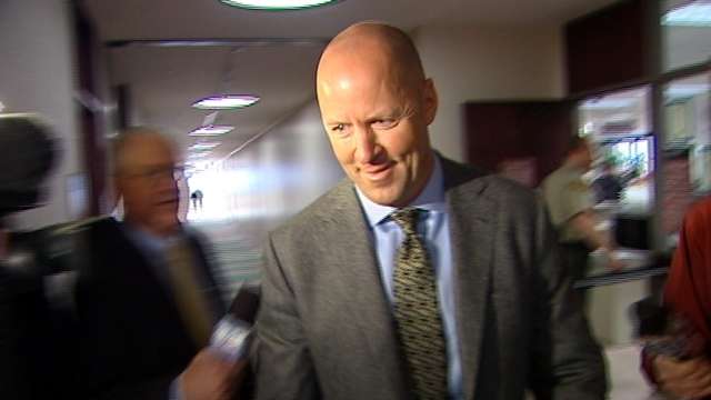 Sheldon Killpack leaving the courthouse