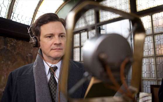 Scene from "The King's Speech."