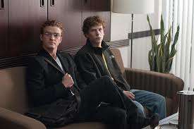 Scene from "The Social Network."