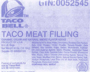 Taco Bell Releases New Statement On Class Action: We're 88% Beef!
