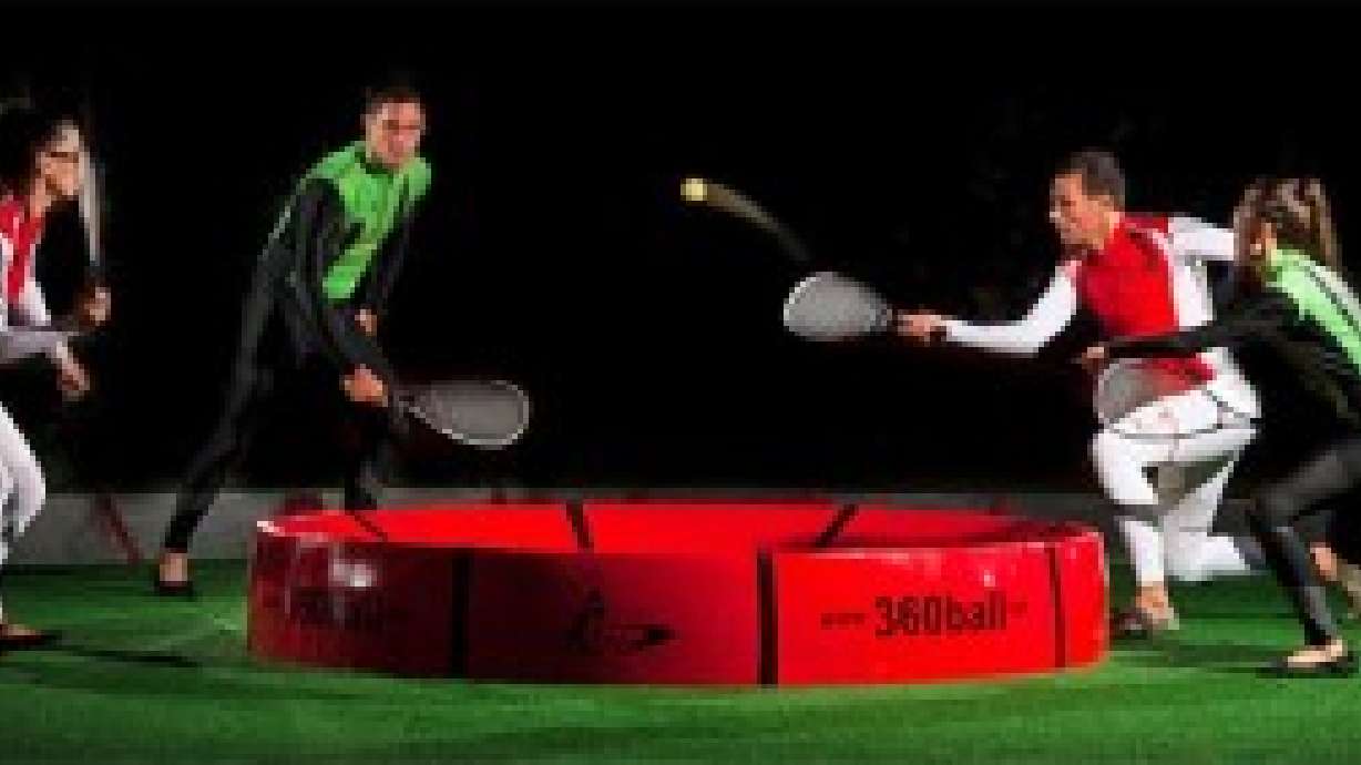 Check out the new sport, 360ball