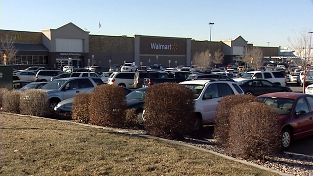 The Walmart store in Layton