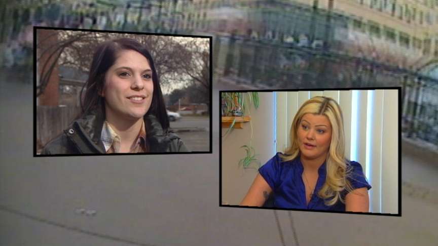 Leila Mojabi and Rebekah Pullara