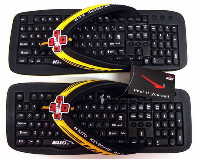 Kito Keyboard Slippers Are Mandatory For All Compu-Nerds