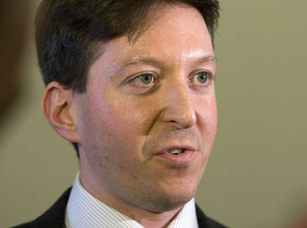 Senior attorney from the Brady Center To Prevent Gun Violence Daniel Vice speaks with the media after hearing on Feb. 14, 2011.
Scott G. Winterton, Deseret News