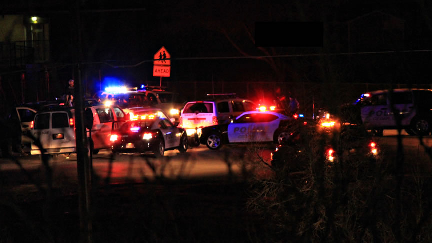 Cedar standoff ends with man rushed to hospital