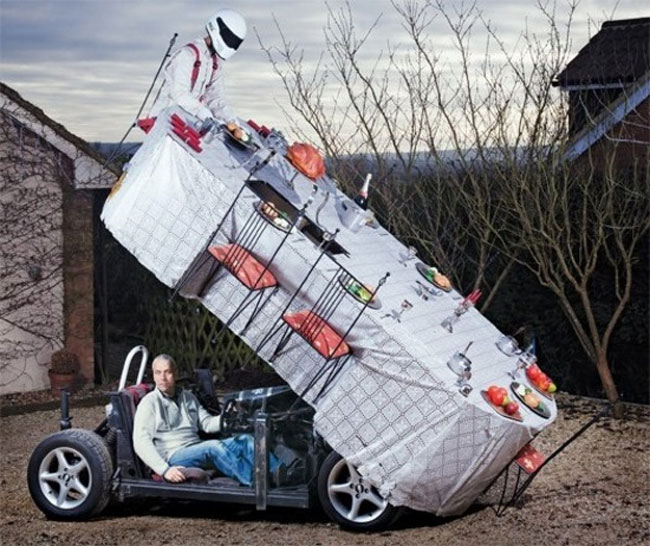 The World’s Fastest Furniture, The Dining Room Table Car
