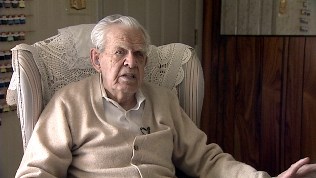 At 89, Clinton O. Norby vividly recalls February 25th, 1945.