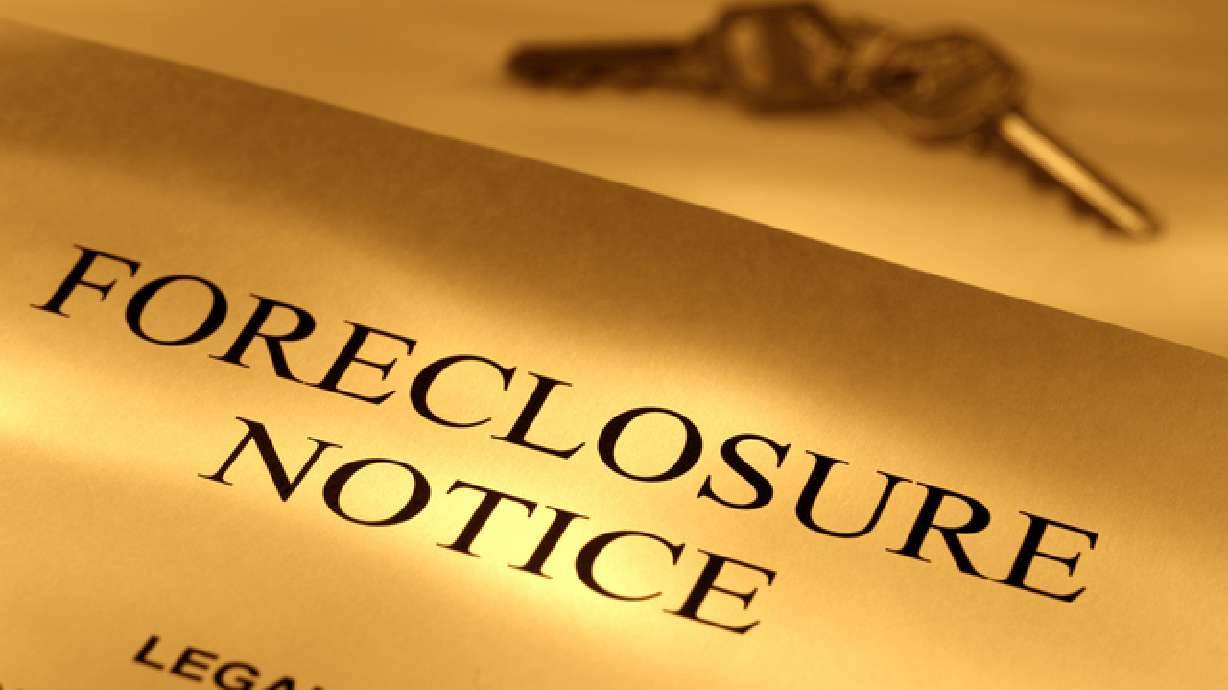 Foreclosure sales falling in Utah