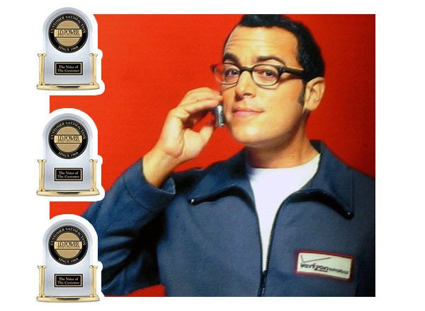 J.D. Power: Verizon has best call quality nationwide, T-Mobile consistently below average