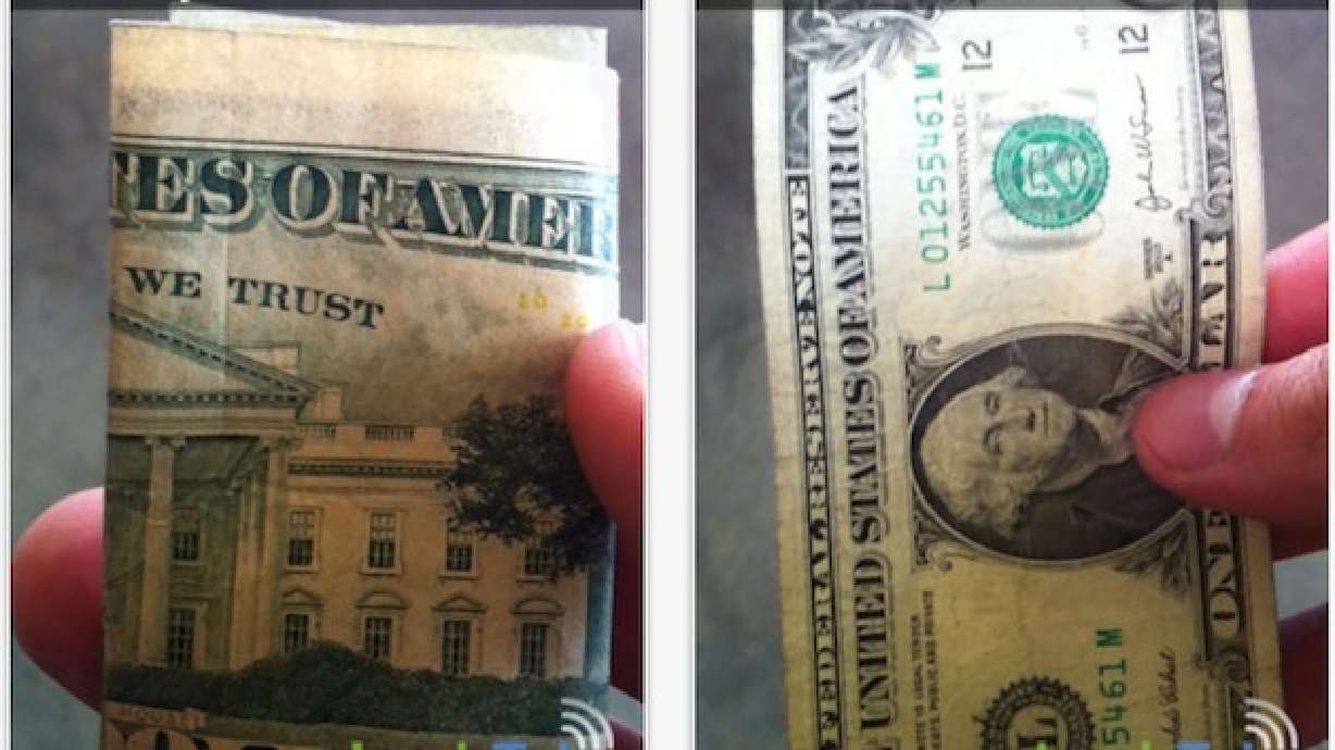 LookTel's Money Reader iOS app helps the visually impaired count money