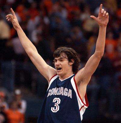 Gonzaga's Adam Morrison was named Co-Player of the Year by the United States Basketball Writers Association in 2006.