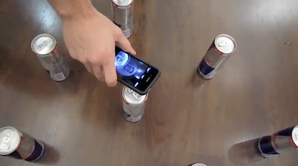 Red Bull Augmented Racing game lets you build tracks with Red Bull cans