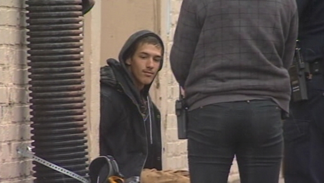 Two men are in custody for suspected arson.