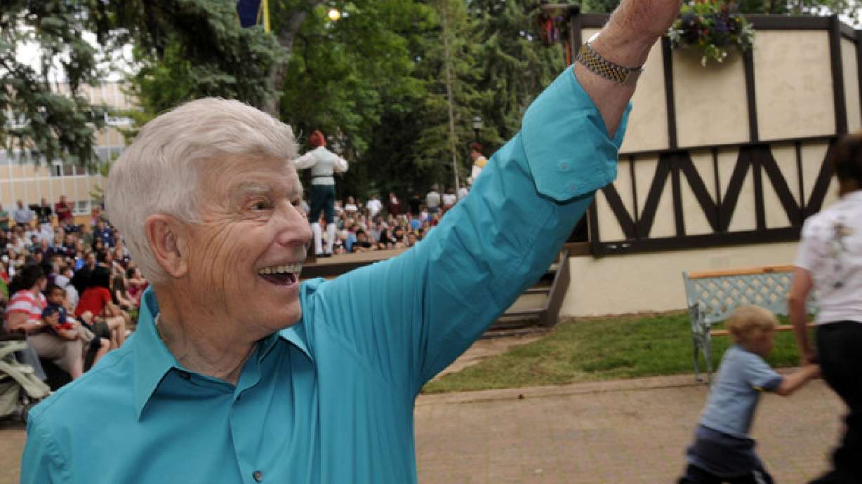 Shakespearean Festival founder Fred Adams honored for economic contributions