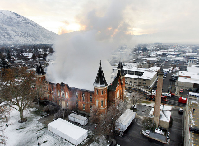 Final report pending on Provo Tabernacle fire