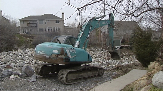With spring runoff on the way, crews in Sandy are getting creek channels ready.