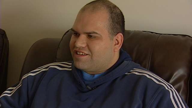 Martine Cardenas is 27 years old and lives in a group home.