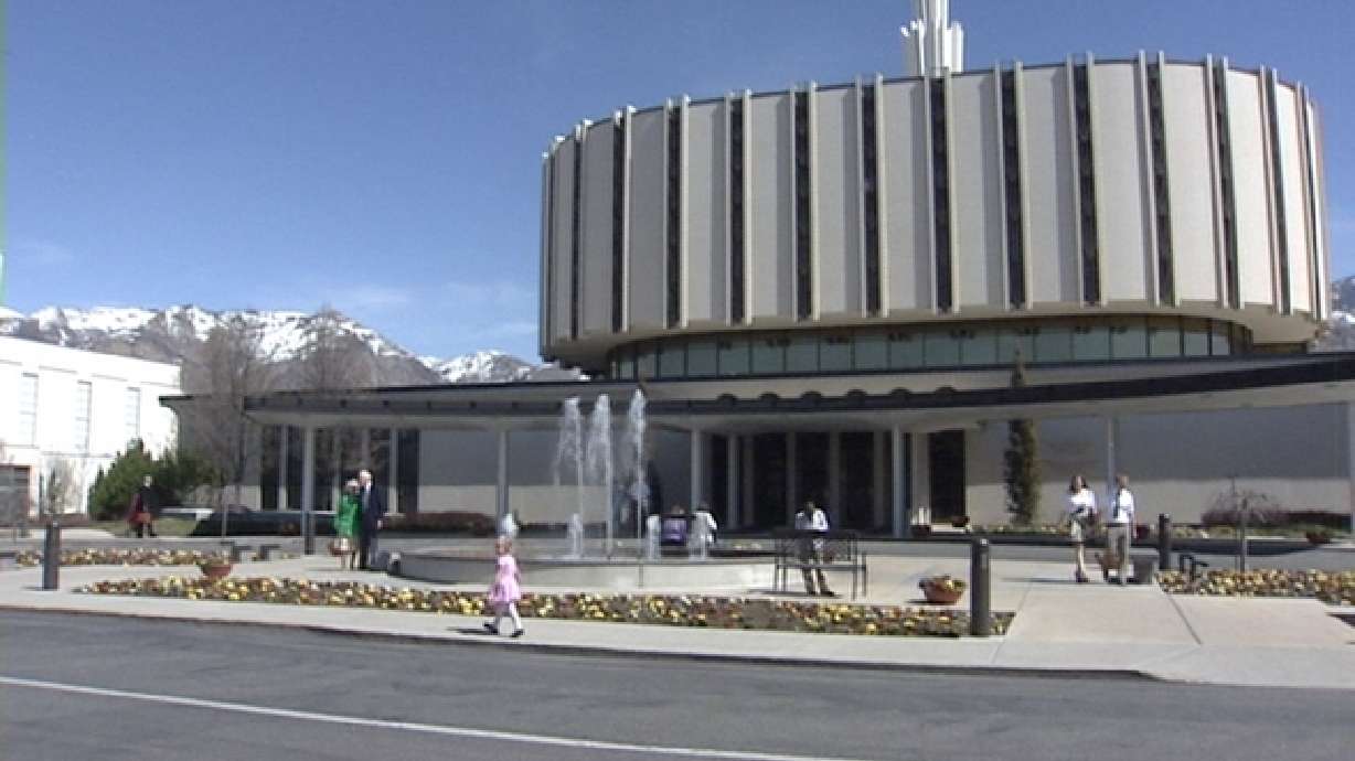 Construction worker falls inside Mormon temple in Ogden