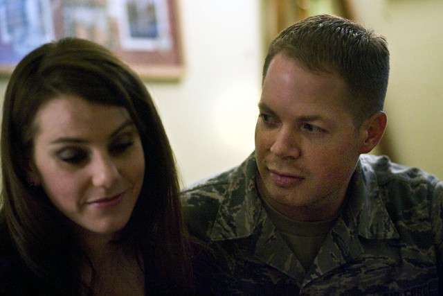 "Why aren't the people who we elected doing what's right for their citizens and those who are serving their country? They're going home with a paycheck. They're going home being able to cover their bills, wants and needs," said Sandi Collett, wife of Tech Sgt. Kelly Collett.