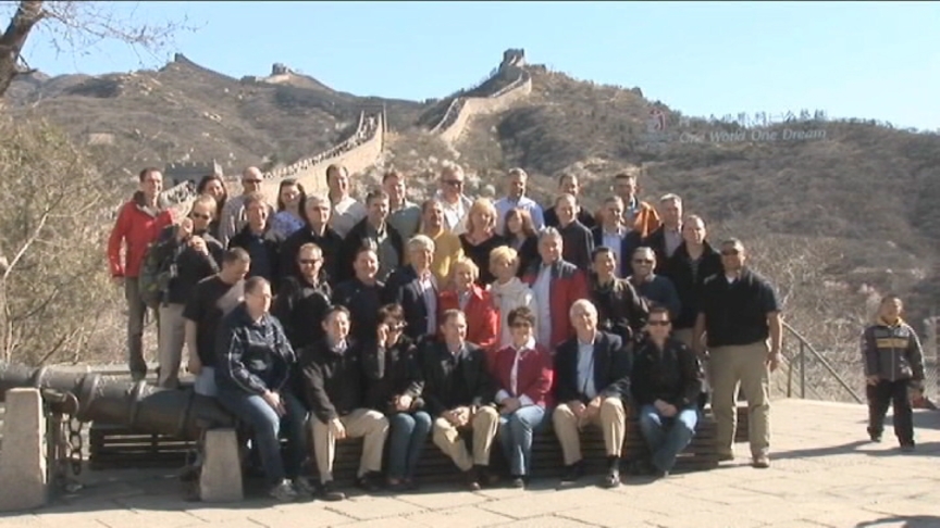 More than 40 people -- including representatives from 20 Utah companies, four Utah lawmakers and members of Gov. Herbert's economic team -- joined the trip.