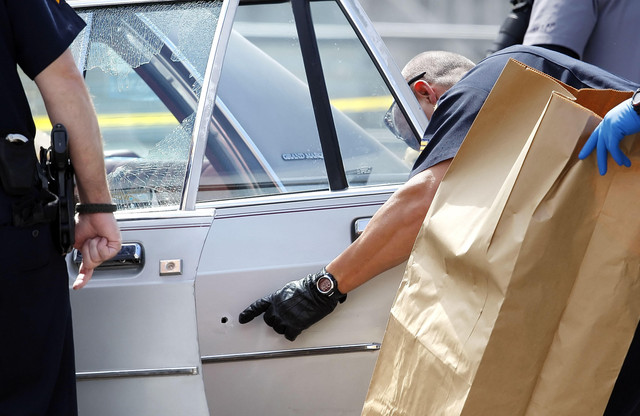 Police believe Sepulveda shot a man driving on California Avenue Sunday afternoon.