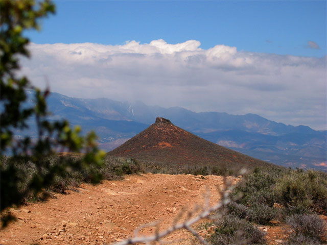 Mollies Nipple near St. George is one of the 29 places with "nipple" in the name.