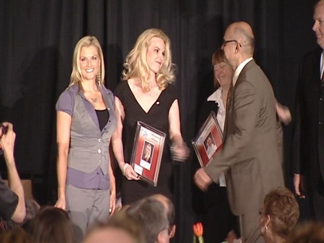 Jill Anderson, far left, and others were honored during the Red Cross's 2011 Heroes awards for their acts of bravery.