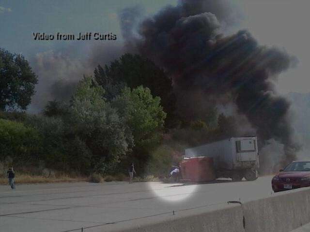 Theodore Killinger rushed into action and saved a truck driver last summer from his burning rig.