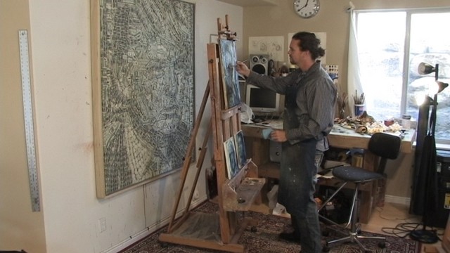 Utah County artist uses money to make unique portraits