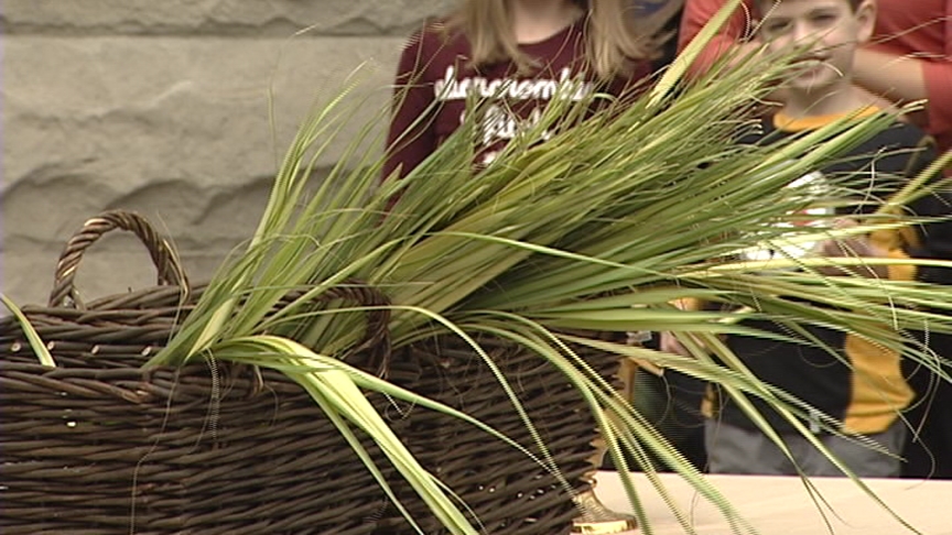 Cathedral of the Madeleine hosts Palm Sunday procession