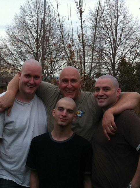 Mark Shurtleff's sons shave heads to support him through cancer treatment