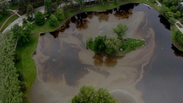 Thousands of gallons of crude oil spilled into Red Butte Creek and contaminated the pond in Liberty Park, which has been closed for nearly a year.