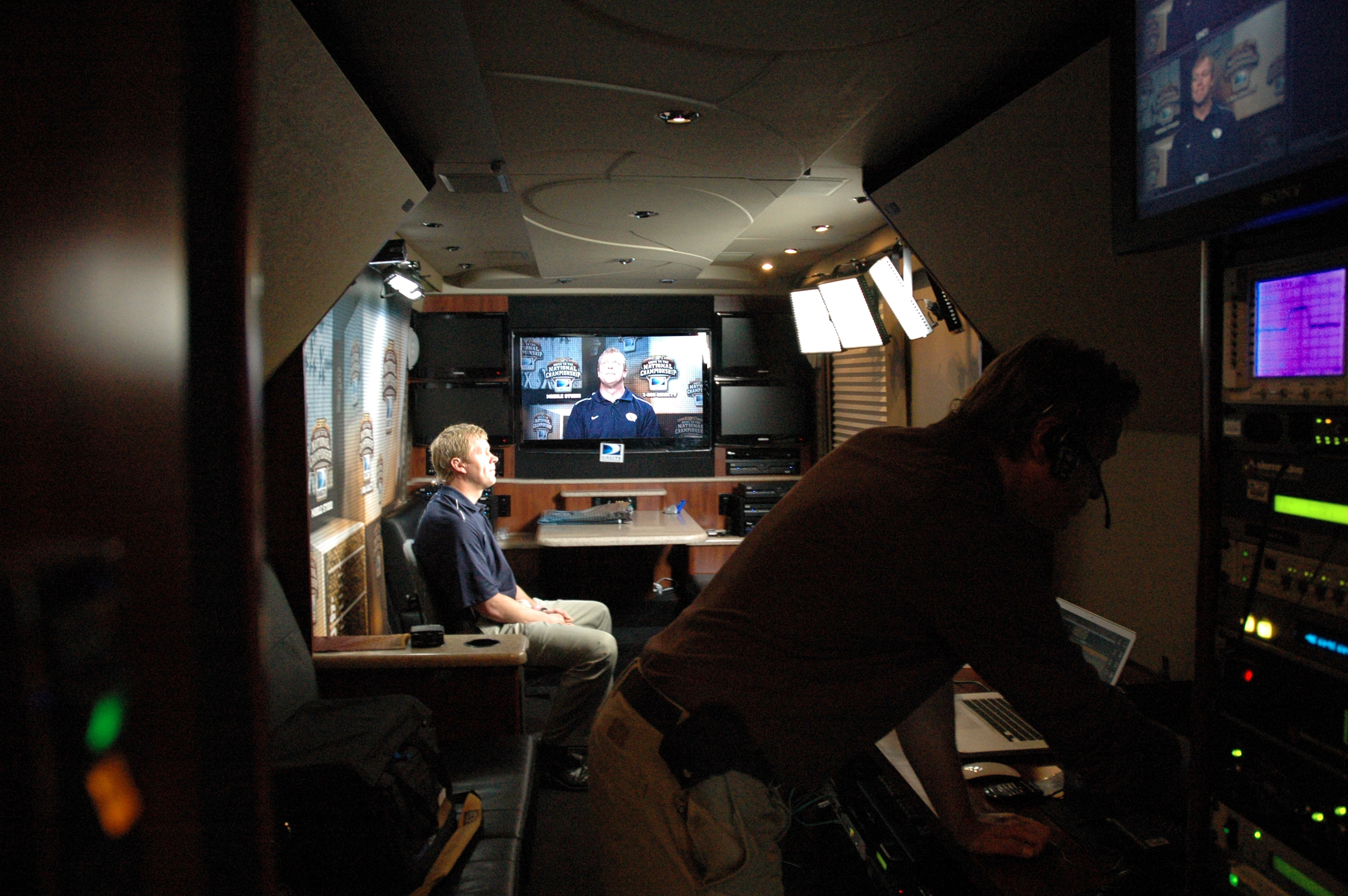 Bronco Mendenhall is ready for his close-up.