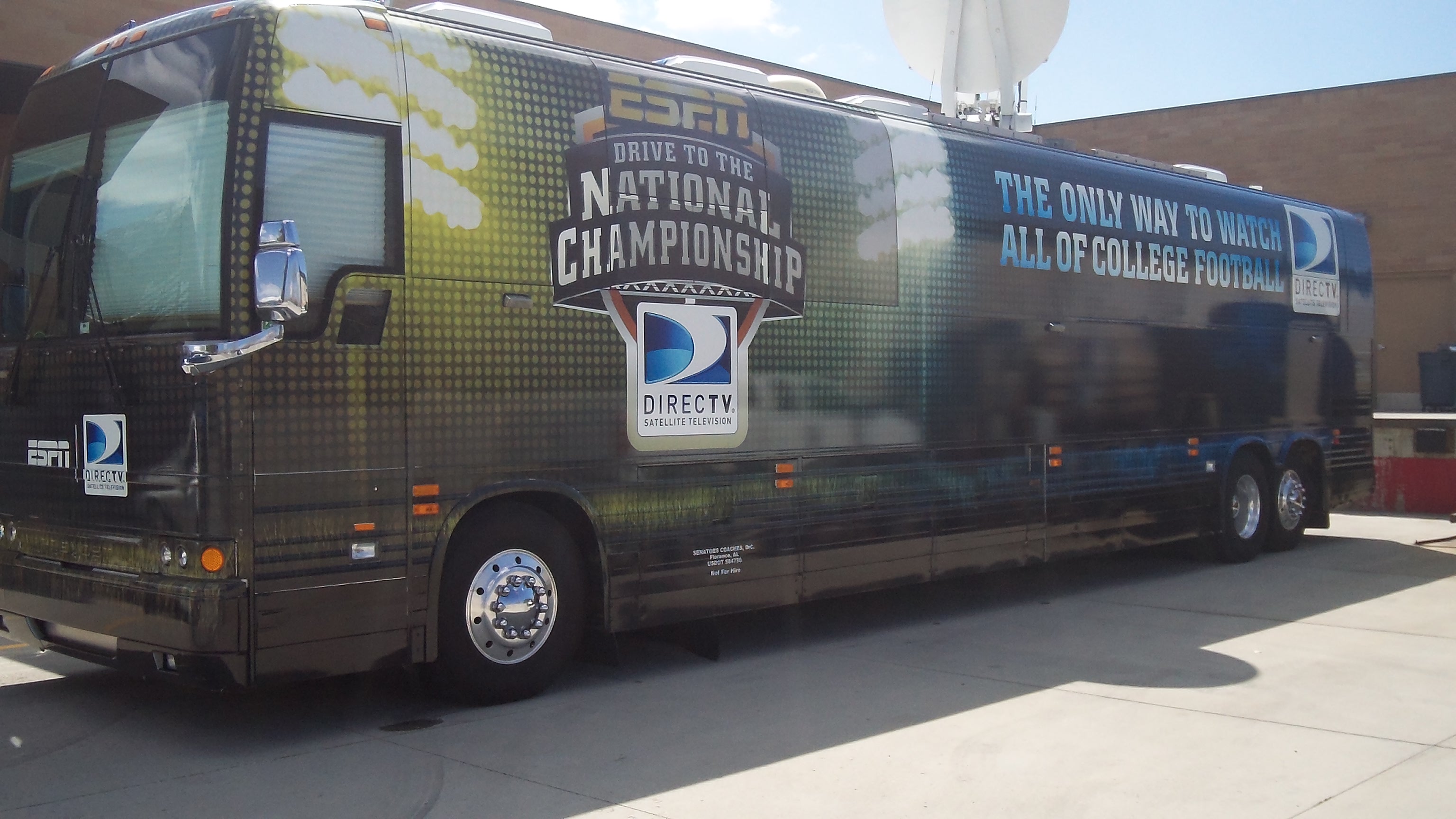 In at 10:15am, out at 12:15pm. Next stops: USC and UCLA.