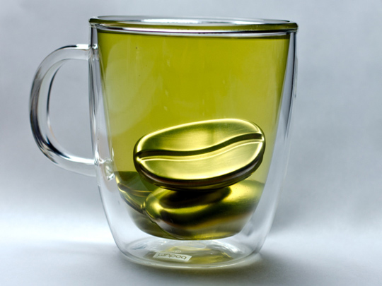 Magic Metal Beans Keep Your Coffee Hot For Hours